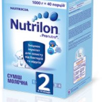 Детская молочная смесь Nutrilon 2