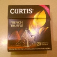 Чай черный Curtis French Truffle Французский трюфель в пирамидках