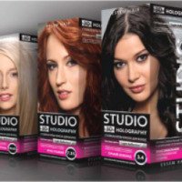 Стойкая крем-краска для волос Studio 3D Holography