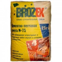 Цементно-песчаная смесь Brozex