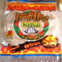 Мексиканские пшеничные лепешки Maria Tortillas de Trigo