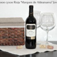 Вино красное сухое Rioja "Marques de Aldeanueva" Joven