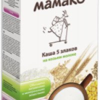 Каша Мамако "5 злаков" на козьем молоке
