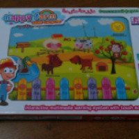 Детский обучающий планшет Jun Mao Toys "Счастливая ферма"