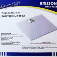 Напольные весы Erisson WFLD-9322