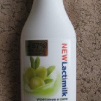 Шампунь Lactimilk на основе аминокислот кокосового молочка с био-маслом оливы "Укрепление и сила"