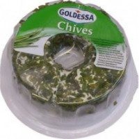 Сыр плавленый кольцо с зеленым луком Goldessa
