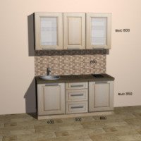 Кухонная мебель "Уютный дом"