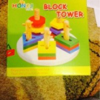 Игрушка-пирамидка Hongji Toys "Block Tower"
