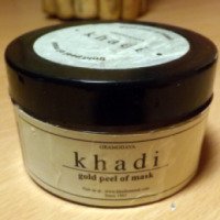 Отшелушивающая маска для лица Khadi "Золото Кхади"