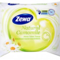 Туалетная бумага Zewa Natural Camomile влажная