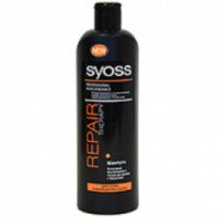 Шампунь Syoss Repair Therapy для сухих, поврежденных волос