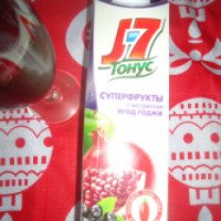 Нектар J7 Тонус "Супер фрукты с экстрактом ягод годжи"