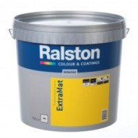 Влагостойкая матовая интерьерная краска Ralston Extra Matt