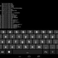 Hacker's keyboard - приложение для Android