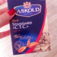 Чай черный байховый цейлонский гранулированный "Askold" (C.T.C.)