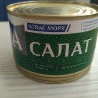 Салат из морской капусты Атлас моря "Дальневосточный"
