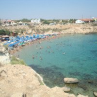 Пляж Каппарис (Кипр, Паралимни)