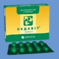 Антистрессовый препарат Arterium "Седавит" в капсулах с витаминами