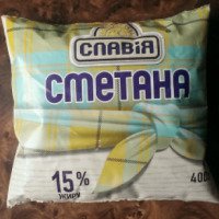 Сметана Славия 15%