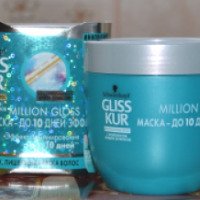 Маска для волос Schwarzkopf Gliss Kur Million Gloss с эффектом ламинирования
