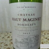 Вино красное сухое Vin de Bordeaux Chateau Haut Maginet Bordeaux
