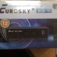 Приставка для цифрового телевидения Eurosky es-11