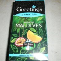 Зеленый чай Greetings Maldives