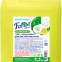 Гель – концентрат для чистки унитазов Forest clean "Лимон"