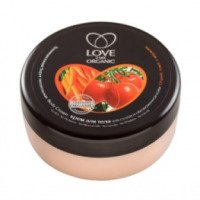 Традиционный Super питательный крем для тела Love 2 Mix Organic "Томат + Морковь"