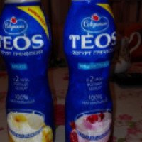 Йогурт питьевой греческий Савушкин Teos