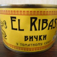 Бычки в томатном соусе El Ribas