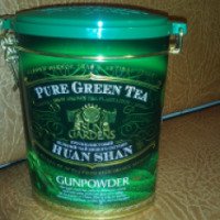 Чай зеленый "Sun Gardens" Gunpowder в жестяной банке