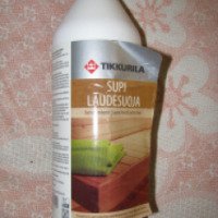 Парафиновое масло Tikkurila Supi Laudesuoja для защиты банных полок от влаги и грязи