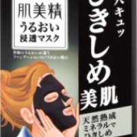 Японская маска для лица Kracie Hadabisei сужающая поры с минералами