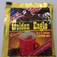 Растворимый кофейный напиток 3 в 1 Golden Eagle "Классик"