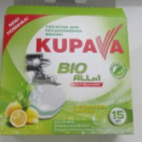 Таблетки для посудомоечной машины Kupava BIO All in 1