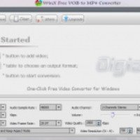 Программа для конвертации видео WinX Free VOB to MP4 Converter