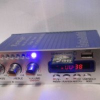 Цифровой настольный MP3 плеер с FM и усилителем мощности Aliexpress
