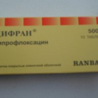 Таблетки Ranbaxy "Цифран"