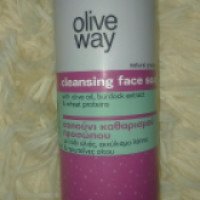 Жидкое мыло для лица Olive Way
