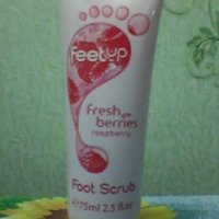 Скраб для ног Oriflame Fresh Berries Raspberry