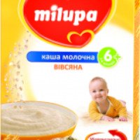 Детская молочная каша Milupa Овсяная