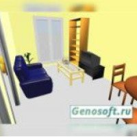 Программа-редактор MIcrocrowd Sweet Home 3D