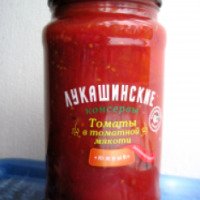 Консервы Лукашинские Томаты в томатной мякоти