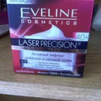 Активный лифтинг Eveline Cosmetics дневной и ночной крем Laser Precision 40+