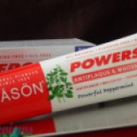 Зубная паста Jason Natural PowerSmile "Отбеливающая" мятный вкус