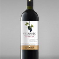 Вино Shabo "Classic" полусладкое красное