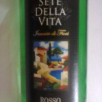 Вино столовое красное полусладкое Sete Della Vita