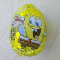 Шоколадное яйцо Шоки-Токи Конфитрейд "Губка Боб квадратные штаны"